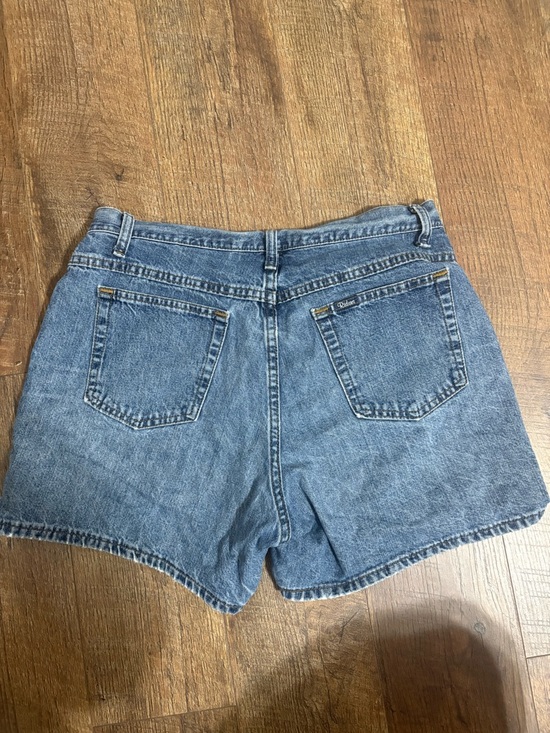 Riders by Lee Medium Blue High-Waist Denim Shorts - Picture 3 of 3
